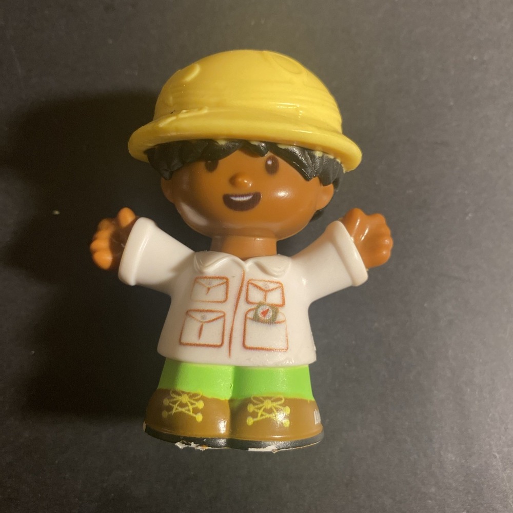 Fisher Price Little People Replacement Zoo Keeper Safari Guide Zoo Caretaker
